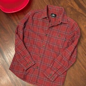 O’Neil red flannel shirt - NWOT